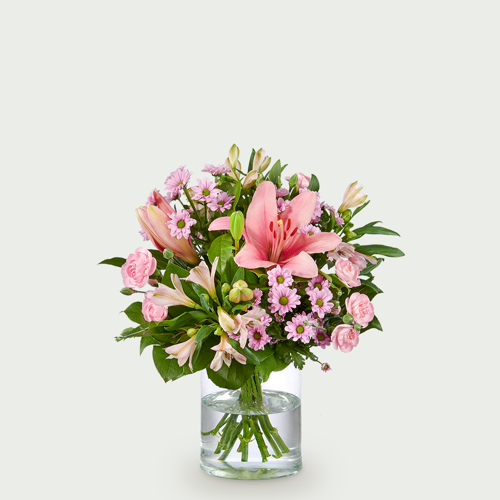 Bouquet pink flowers small